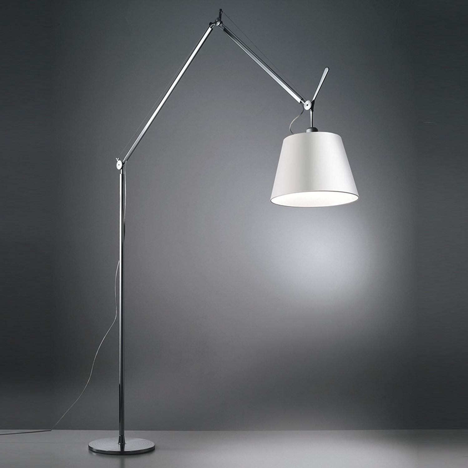 Staande lamp Tolomeo Mega met Schakelaar ARTEMIDE