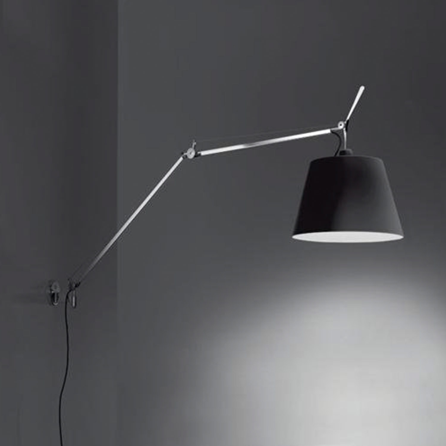 Kietelen binnenplaats Negen Wandlamp Tolomeo Mega LED Dimbaar Richtbaar 31W ARTEMIDE - Ledkia