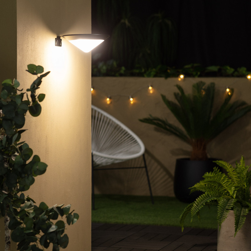 Baliza LED Solar Yuma con Detector Movimiento Opción il. Seguridad