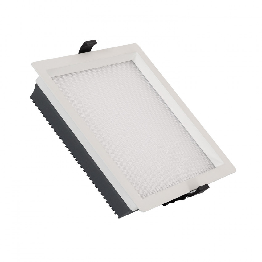 Downlight LED New Aero Slim SAMSUNG Vierkant  30W 120 lm/W Microprismatisch (UGR17) Zaag Maat 210x210 mm