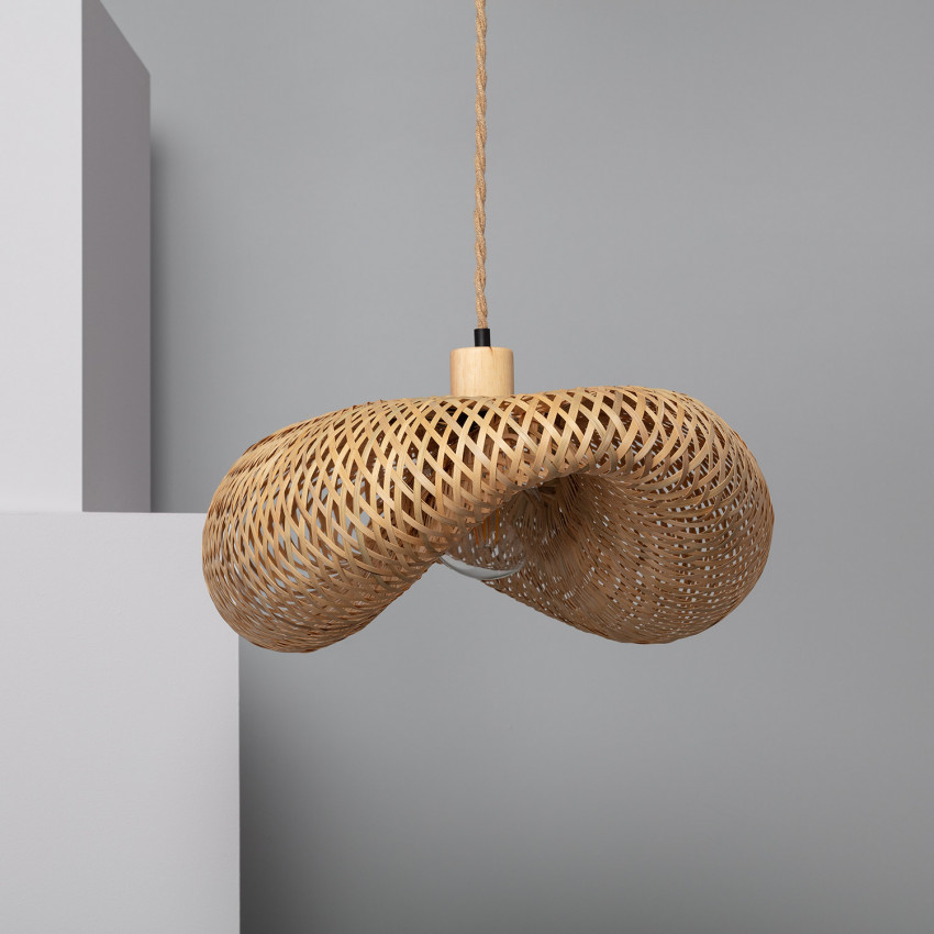 Hanglamp Bamboe Kathu Karatasi