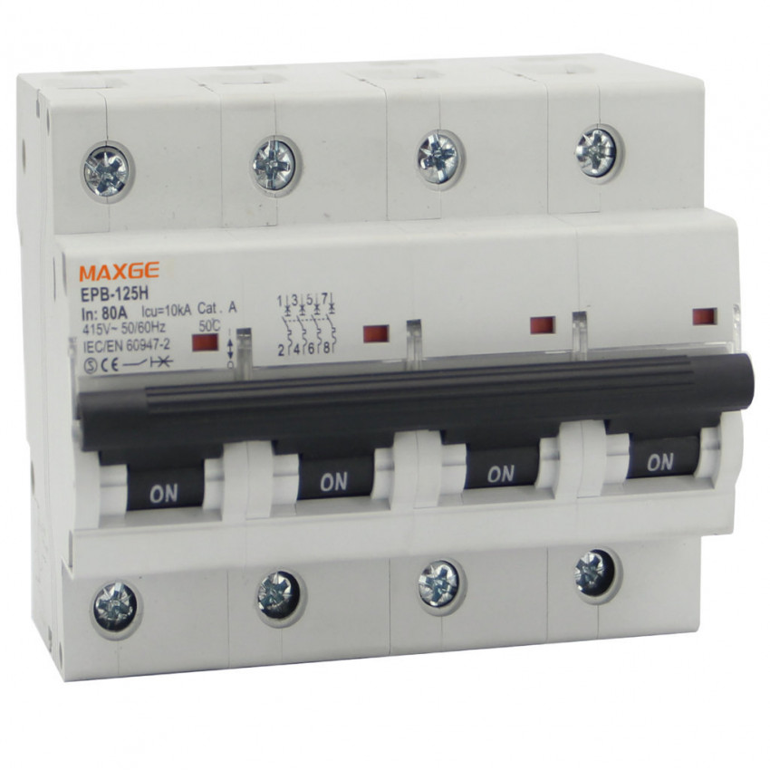 Interruptor Automático Industrial 4P-10kA