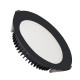 Downlight LED 40W SAMSUNG New Aero Slim 130 lm/W (UGR19) LIFUD Negro Corte Ø 155 mm