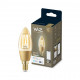 Bombilla LED Smart WiFi E14 C35 Regulable WIZ Filamento Vintage Vela 4.9W