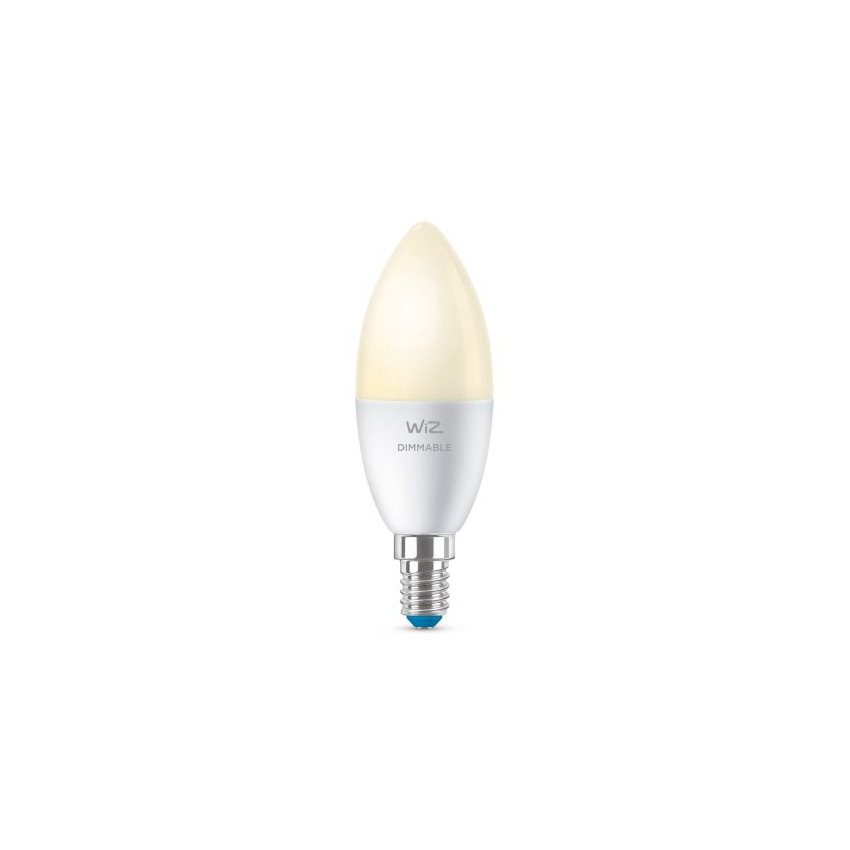 Slimme  LED Lamp E14 4.9W 470 lm C37 WiFi + Bluetooth Dimbaar WIZ