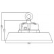 [*] Campana LED UFO Lumiled Driver Philips Xitanium 150W 190lm/W Regulable No Flicker