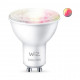Bombilla LED Smart WiFi + Bluetooth GU10 PAR16 RGBCCT Regulable WIZ 4.9W