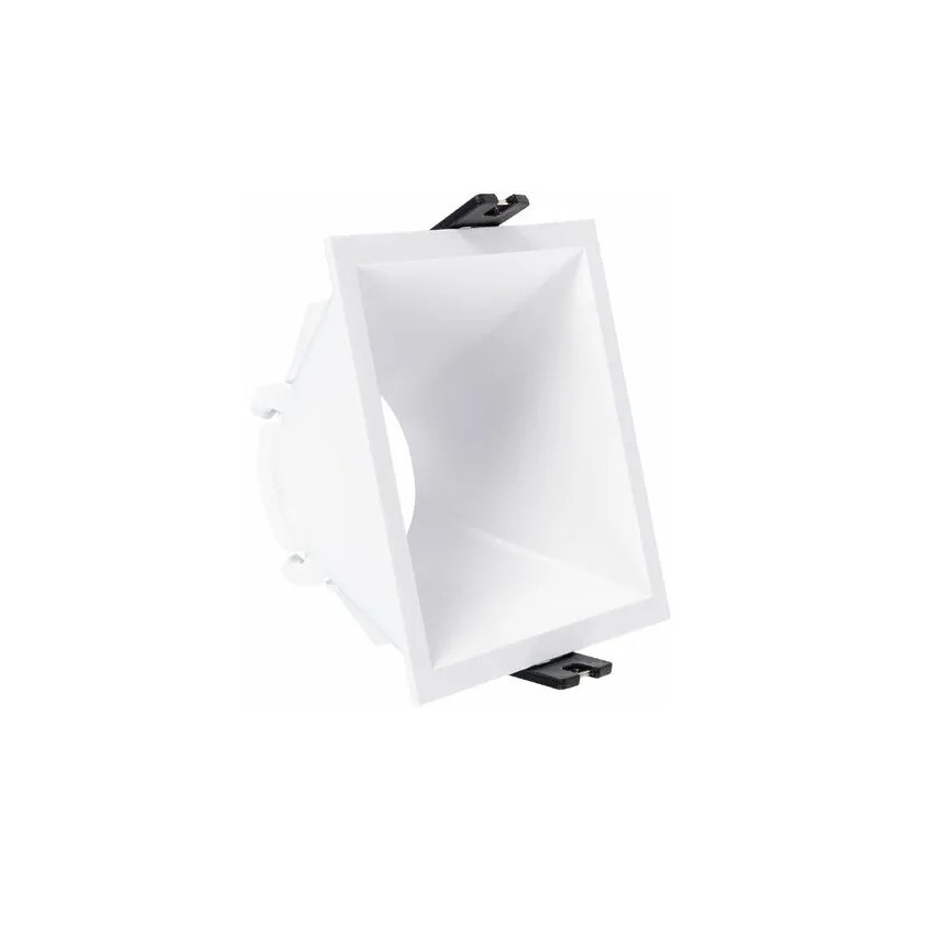Vierkante Inbouw Ring Laag  UGR Voor LED GU10 / GU5.3 Led Lamp Zaagmaat 85x85 mm