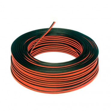 verantwoordelijkheid echo handboeien Rol 100m Platte Elektriciteitskabel 2x0,5mm² voor LED-strips Monocolor - Ledkia verantwoordelijkheid echo handboeien Rol 100m Platte Elektriciteitskabel 2x0,5mm² voor LED-strips Monocolor - Ledkia
