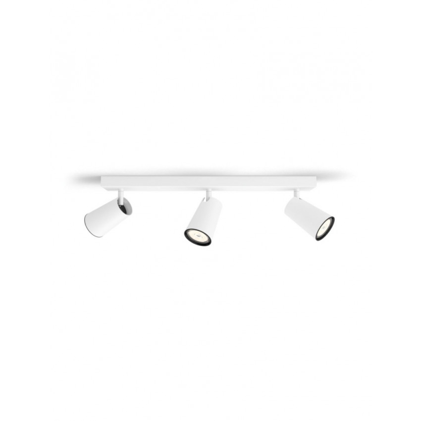 Plafondlamp PHILIPS Paisley LED met 3 Spotlights
