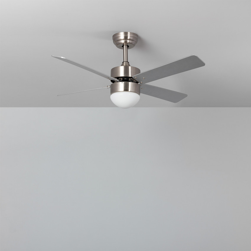 Plafondventilator LED Cygnus Nikkel 107cm DC motor