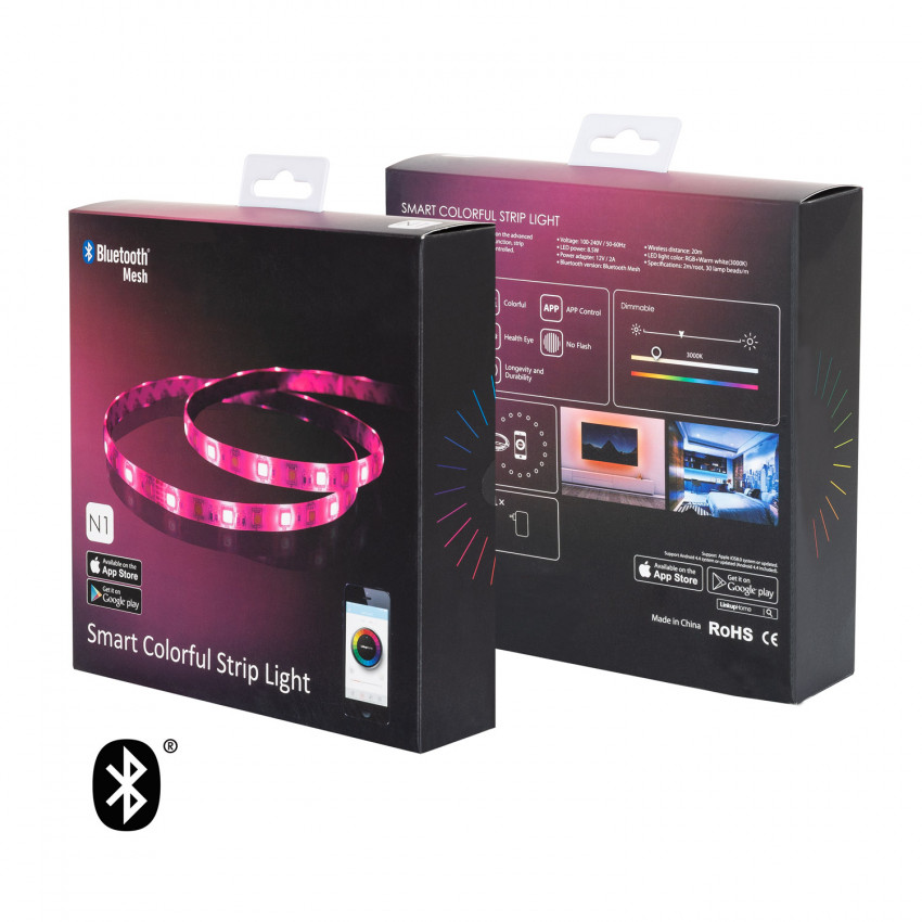 Baliza Bluetooth LED Solar con Pincho IP65