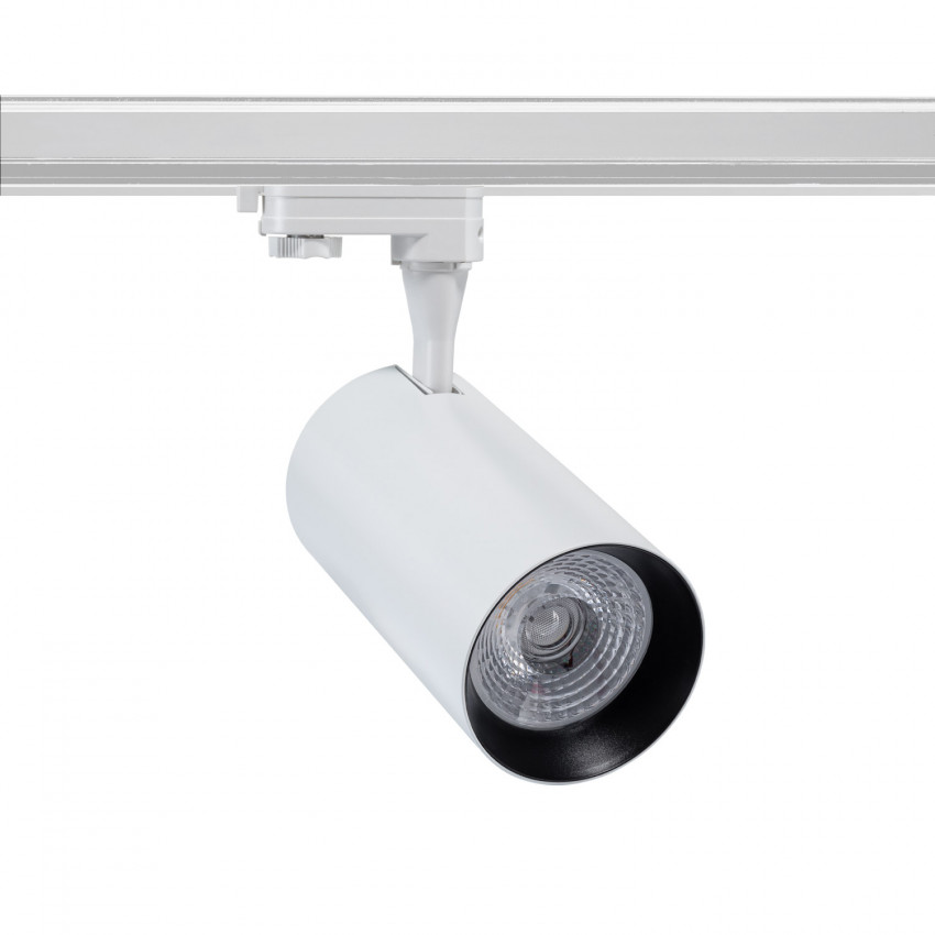LED Spot Vulcan 30W Wit Voor Fase Rail 