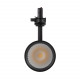 Foco LED Bertha para Carril Trifásico 30W Negro