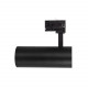 Foco LED Bertha para Carril Trifásico 30W Negro