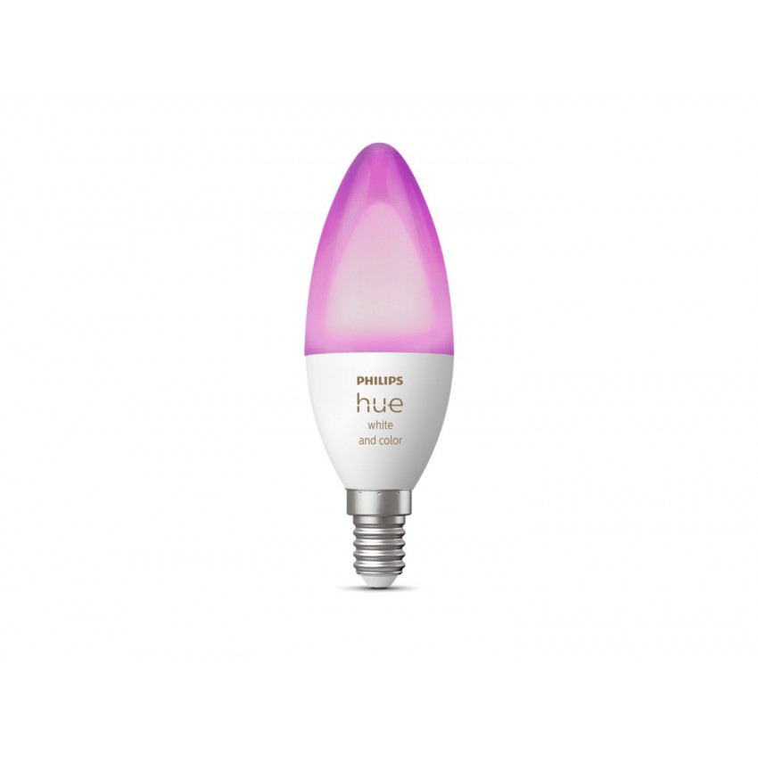 LED Lamp E14 White Color PHILIPS Hue 