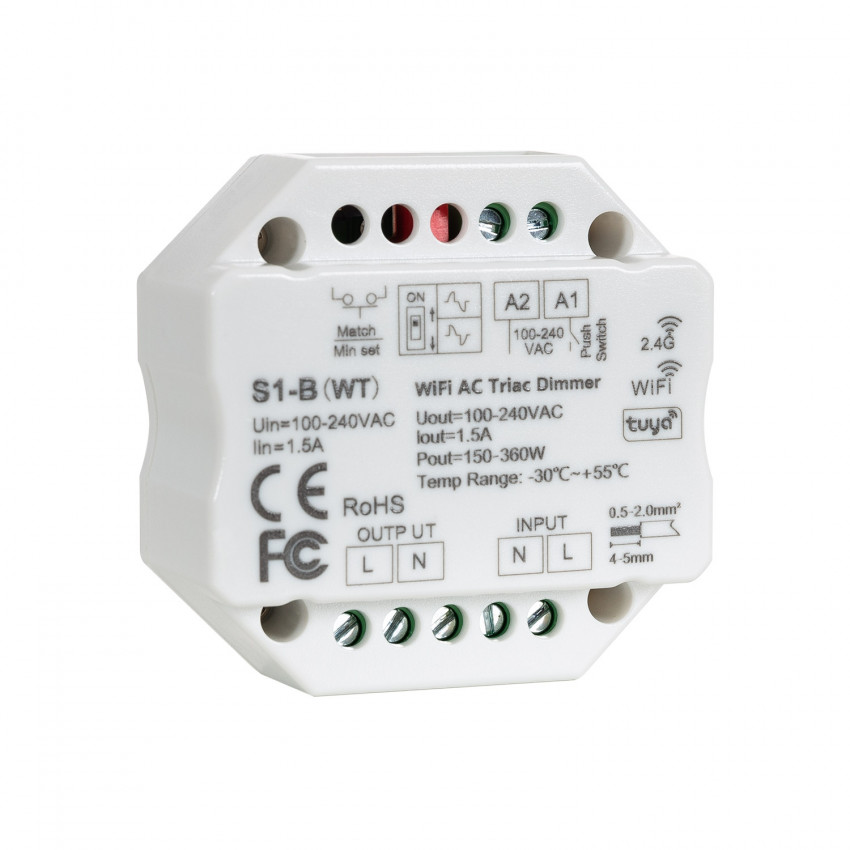 Regulador Universal LED Triac RF 