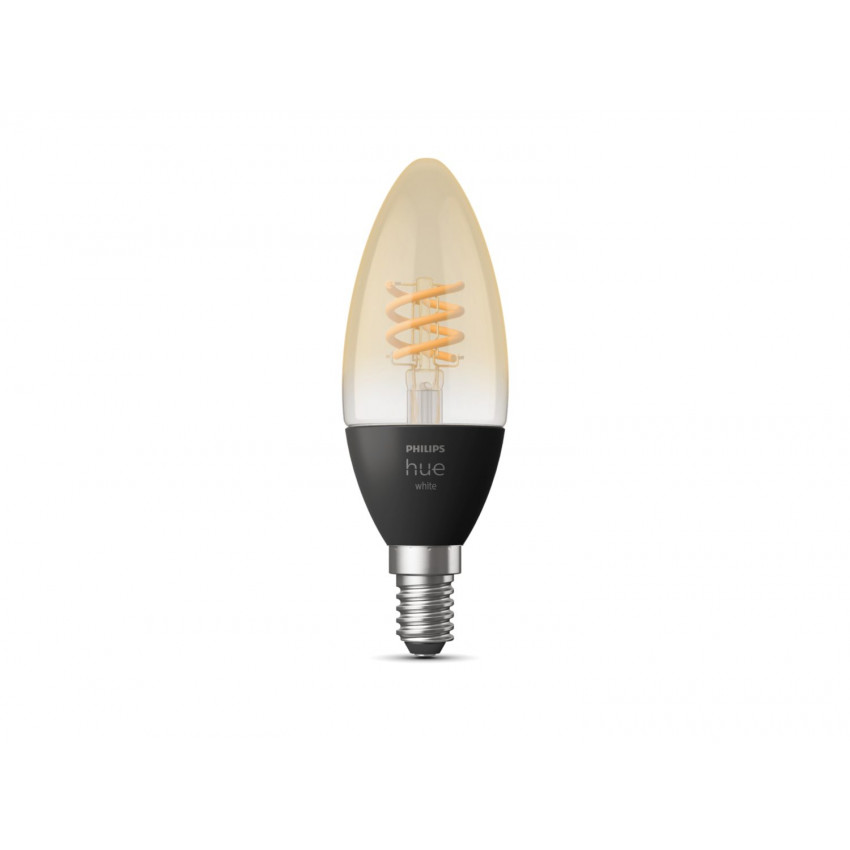 LED Lamp Filament E14 4.5W 300 lm B35 PHILIPS Hue White Candle