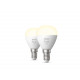 Pack 2 Bombillas LED E14 White P45 7W Esférica PHILIPS Hue