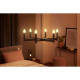 Pack 2 Bombillas LED E14 Filamento White 4.5W B35 PHILIPS Hue Candle 