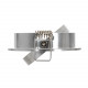 Downlight LED 12V DC 3W Direccionable con Conector Rápido