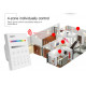 Controlador Regulador WiFi LED CCT 220V WiFi 4 Zonas MiBoxer T2