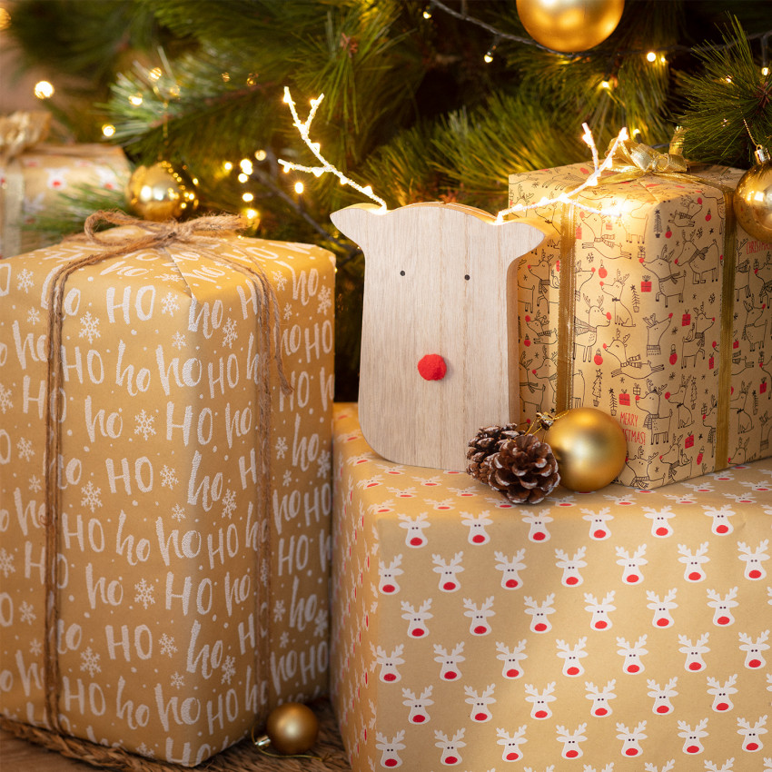 LED Kerst Rendier Donner met Batterij 
