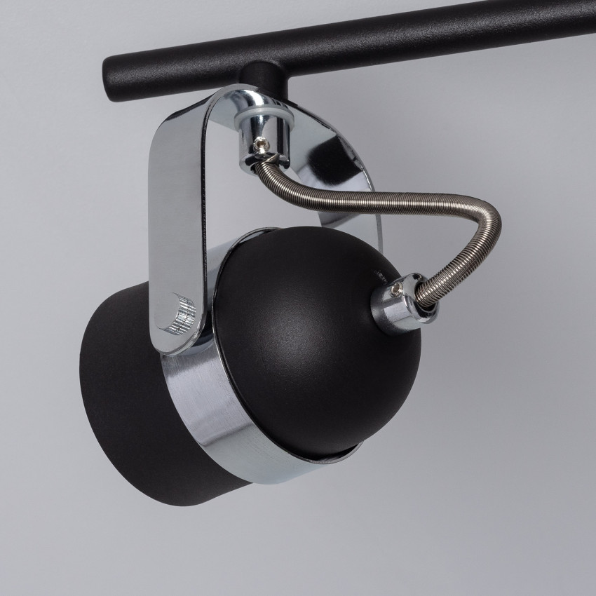 Foco Orientable Siner 2x Negro