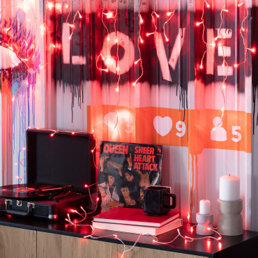 LED Slinger Outdoor Fairy lampjes op Batterijen Verschillende opties