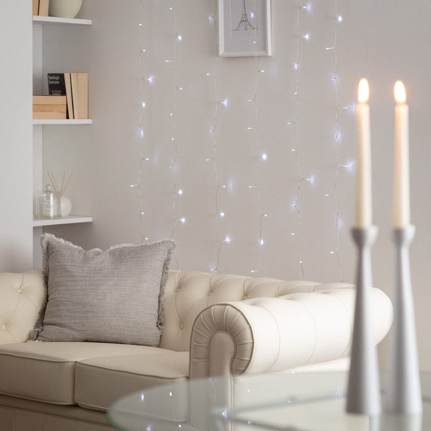 Gordijn Slinger LED met Batterij 1m