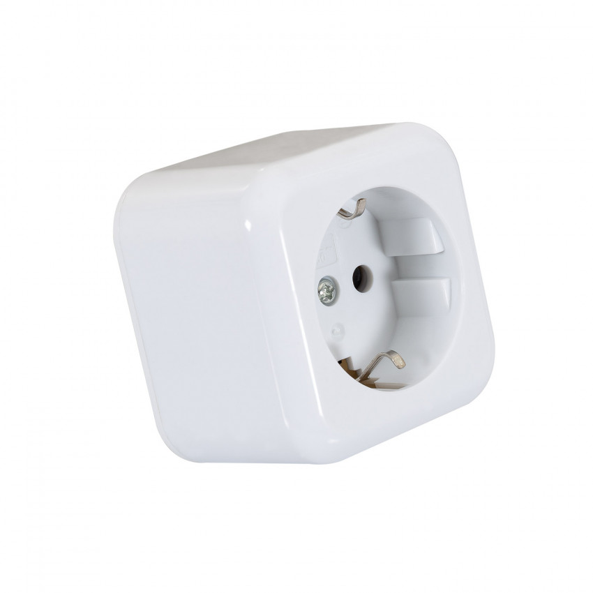 Opbouw contactdoos Type F  