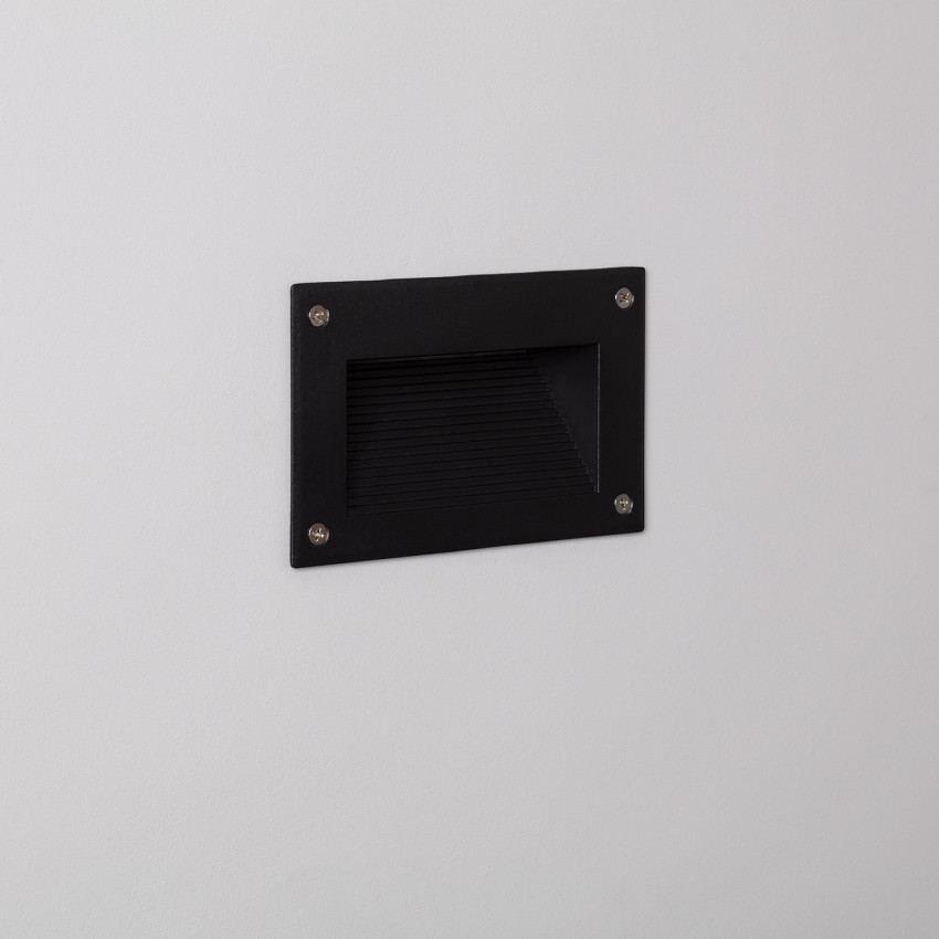 Trapverlichting Inbouw Mystic LED  3W IP65 Zwart