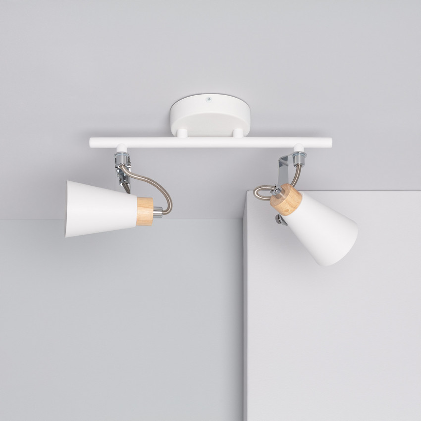 Foco Orientable Mara 2x Blanco