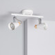 Foco Orientable Mara 2x Blanco