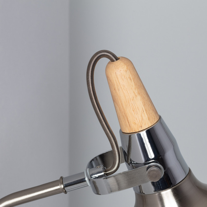 Foco de Pared Orientable Emer Plata