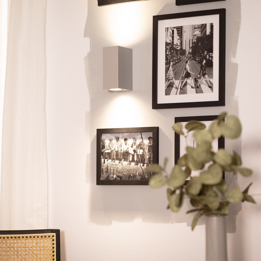 Aplique LED Miseno Plata