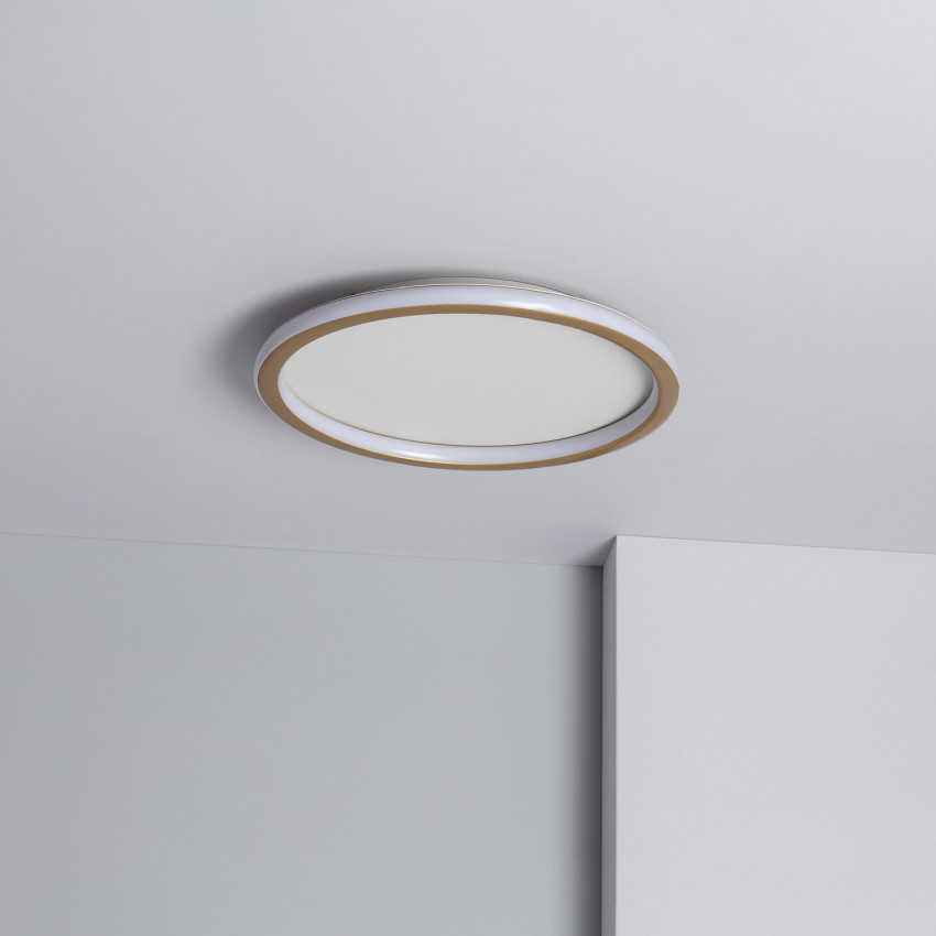 LED Plafondlamp 30W Metaal Rond Ø400 mm CCT Selecteerbare  Allharo 
