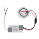 Foco Downlight LED COB Direccionable 1W Blanco