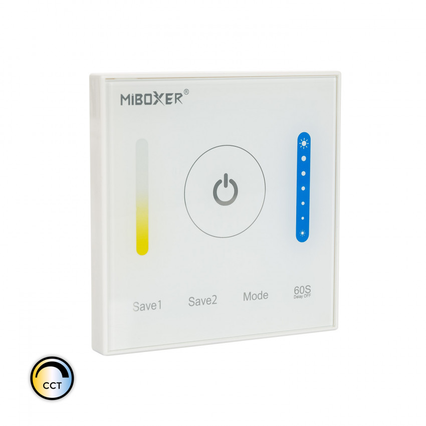 Controller Touch wandbediening  LED CCT 12/24V DC RF MiBoxer P2