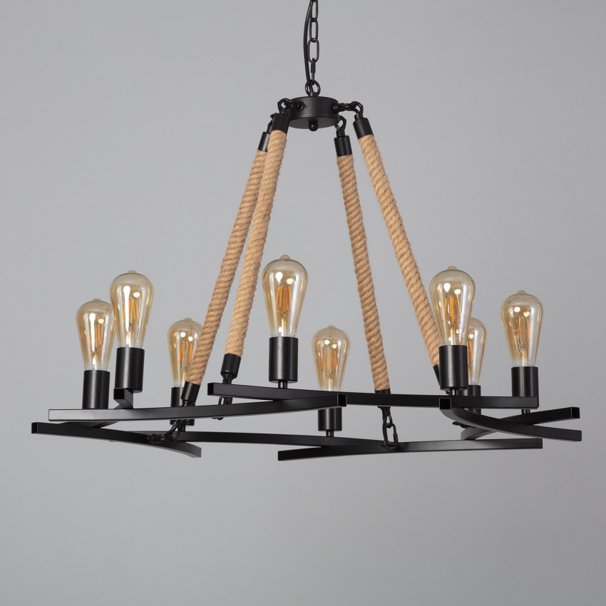 Hanglamp  Touw en Metaal Buibui