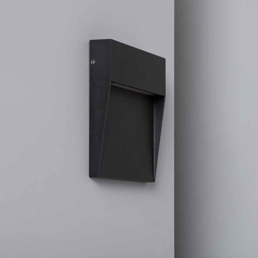 LED Wandlamp Outdoor 6.5W Opbouw Black Square Jade