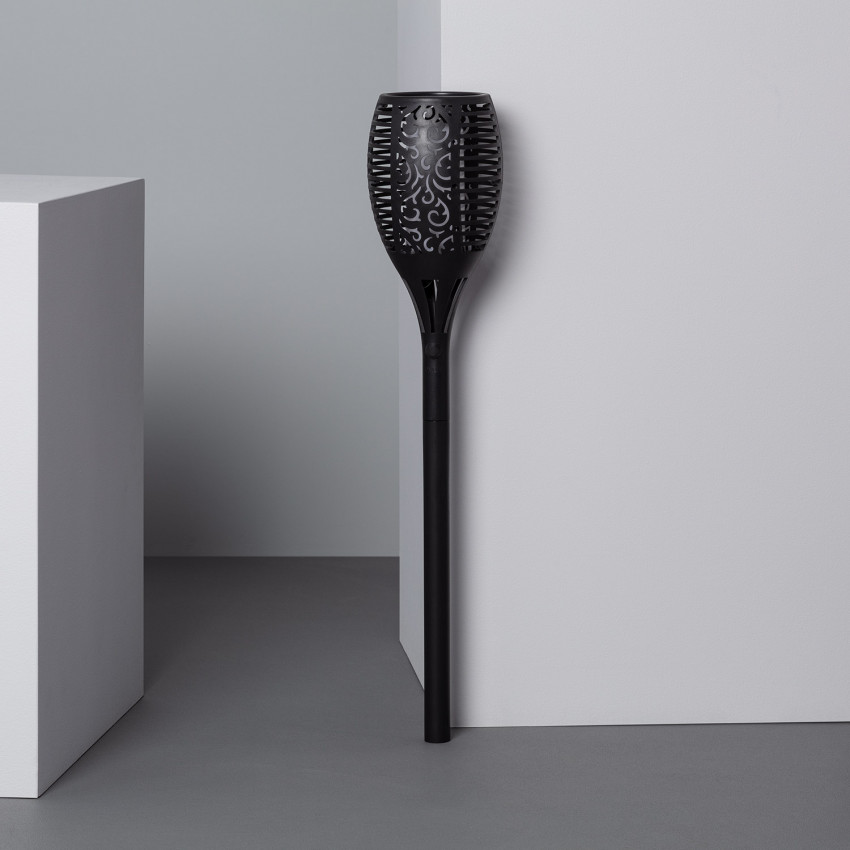  Fakkel Solar LED Vlameffect met Spike 1W 78cm 