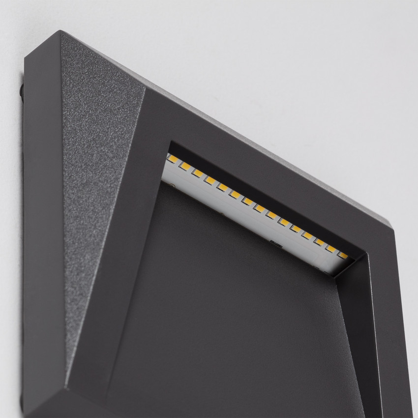 Baliza LED Clover Gris