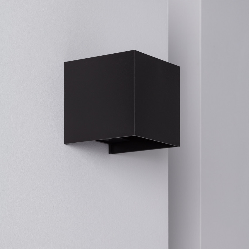 Wandlamp Outdoor LED 6W Dubbelzijdige Verlichting  New Eros Zwart 