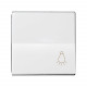 Interruptor Simple Pulsador con Tecla Luz SIMON 28 28018