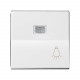 Tecla Individual con Visor y Grabado Luz SIMON 28 28016-30