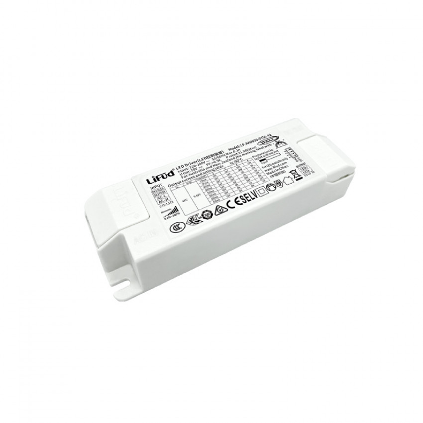Driver LIFUD Dimbaar DALI 220-240V No Flicker Uitgang  20-42V 550-1050mA 23-40W  LF-AAD020
