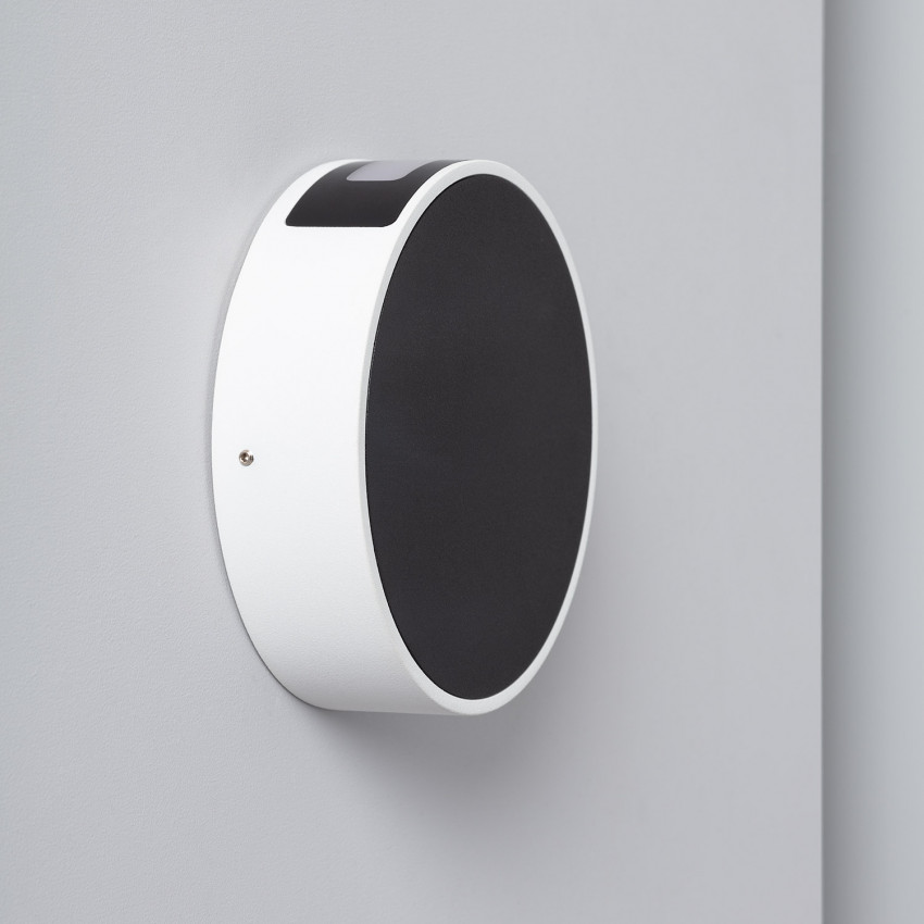 Wandlamp Outdoor LED 6W Aluminium Crono Zwart 