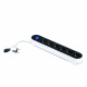 Base Múltiple 6 Enchufes Tipo F Schuko 1.4m  SIMON BM712601