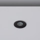 Foco LED 1W Empotrable en Suelo Aluminio Negro IP65 Tiziano